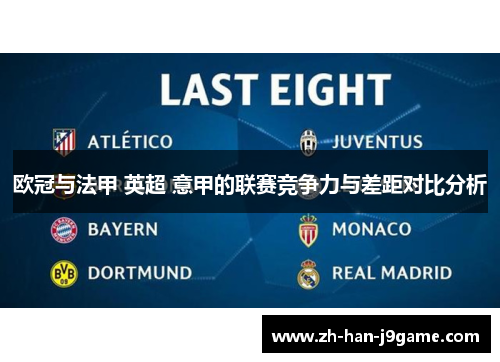 欧冠与法甲 英超 意甲的联赛竞争力与差距对比分析